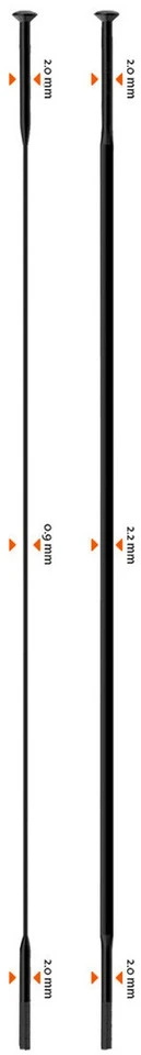 Sapim CX-Ray Straightpull Speichen + Nippel - 20 Stück - Auslaufmodell 7 Sapim CX-Ray Straightpull Speichen + Nippel - 20 Stück - Auslaufmodell – Bild 7