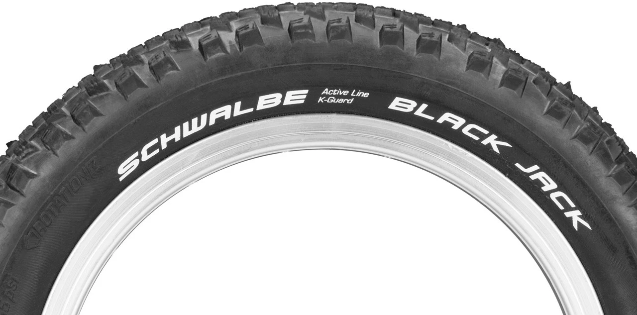 Schwalbe Black Jack 12" Drahtreifen 3 Schwalbe Black Jack 12" Drahtreifen – Bild 3