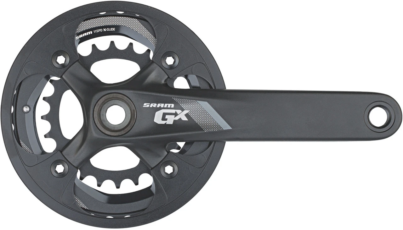 SRAM GX 1000 GXP 2x11-fach Kurbelgarnitur Mit Bashguard 1 SRAM GX 1000 GXP 2x11-fach Kurbelgarnitur Mit Bashguard