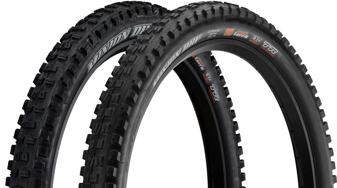 MAXXIS Minion DHF+/DHR II+ 3C MaxxTerra EXO TR 27,5+ Faltreifen 2er-Set 1 MAXXIS Minion DHF+/DHR II+ 3C MaxxTerra EXO TR 27,5+ Faltreifen 2er-Set