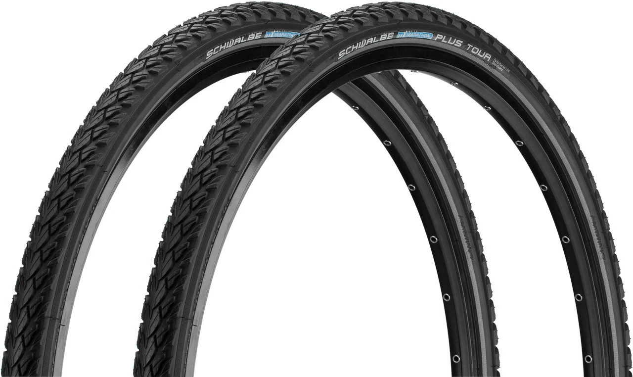 Schwalbe Marathon Plus Tour 28" Drahtreifen 2er-Set 1 Schwalbe Marathon Plus Tour 28" Drahtreifen 2er-Set