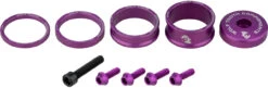 Anodized Bling Kit Aheadkappe- Und Spacer-Set -Shimano Verkäufe 293316