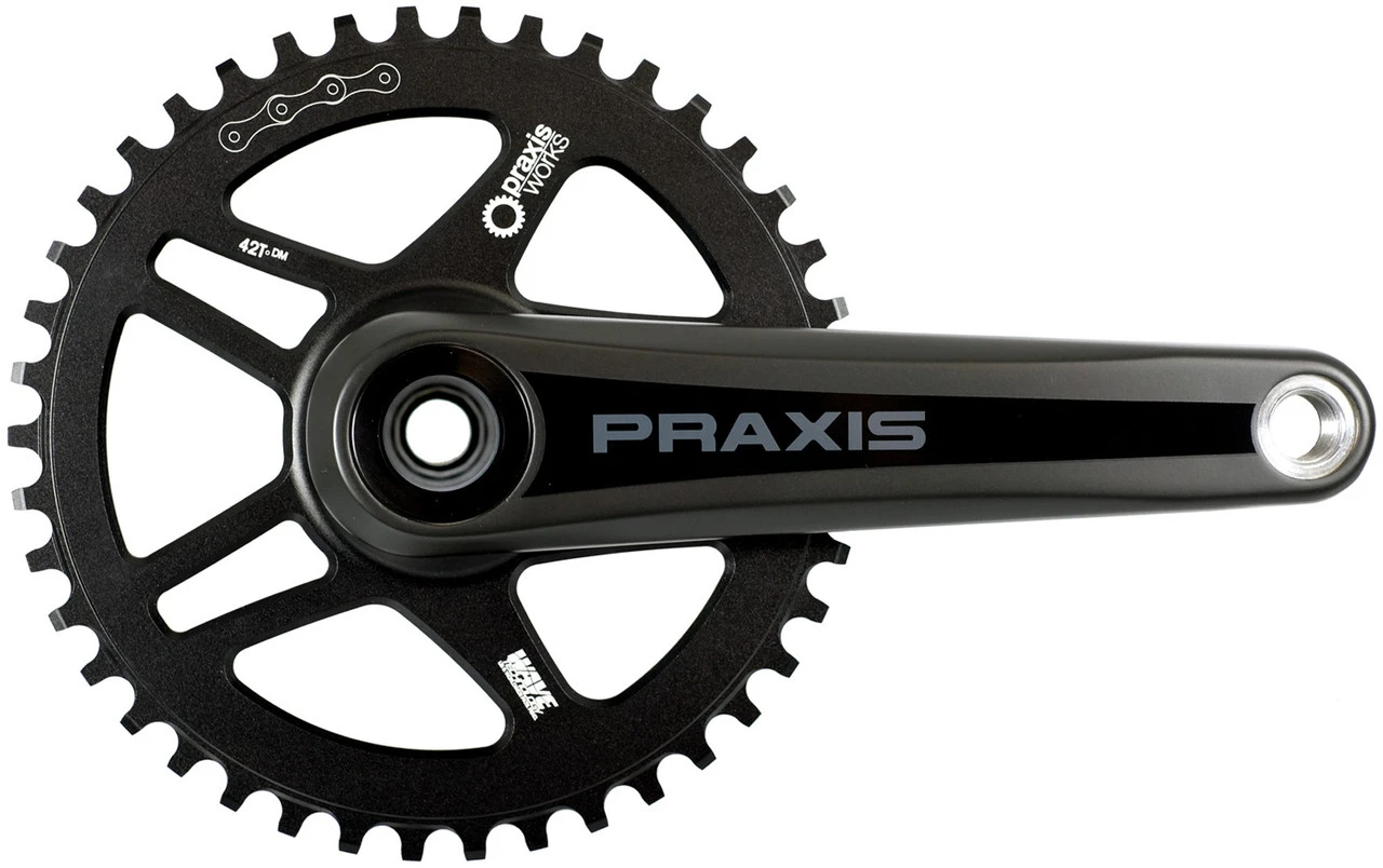 Praxis Works Zayante Carbon M30 DM Road 1-fach Kurbelgarnitur 1 Praxis Works Zayante Carbon M30 DM Road 1-fach Kurbelgarnitur