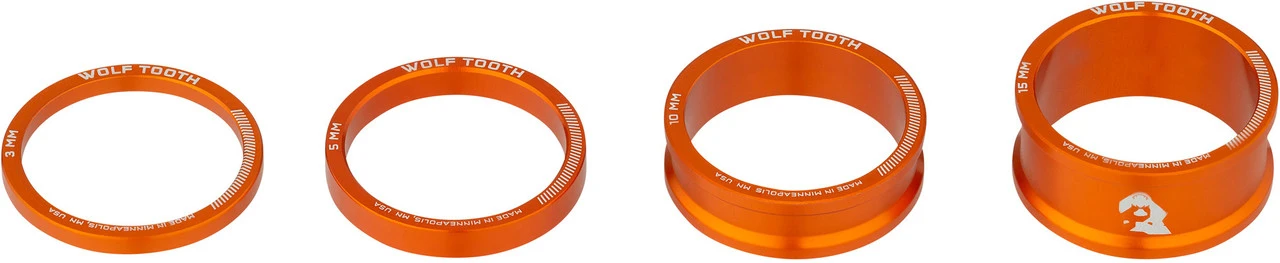 Precision Headset Steuersatz Spacer Kit 6 Precision Headset Steuersatz Spacer Kit – Bild 6