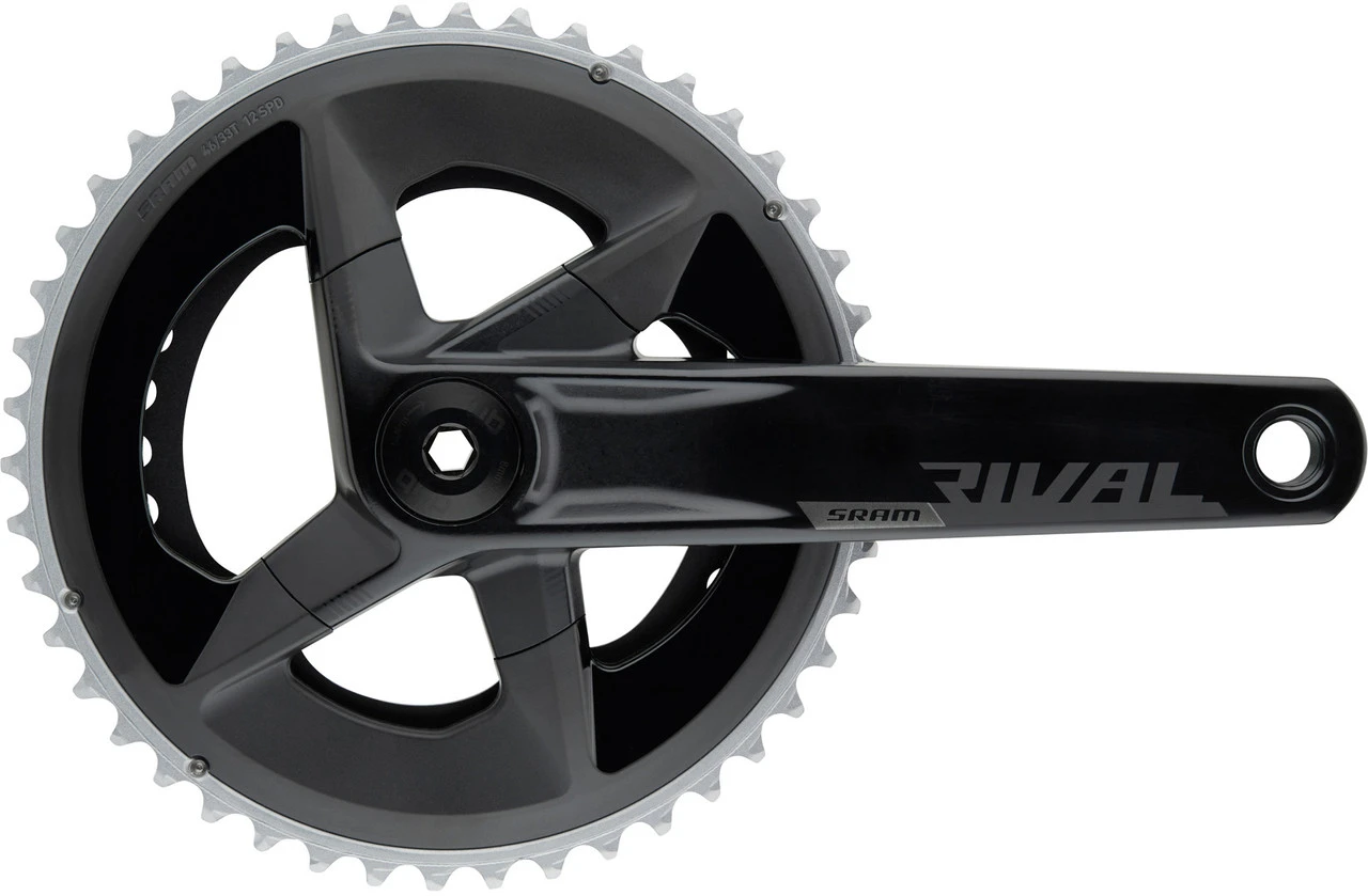 SRAM Rival DUB 2x12-fach Kurbelgarnitur 1 SRAM Rival DUB 2x12-fach Kurbelgarnitur