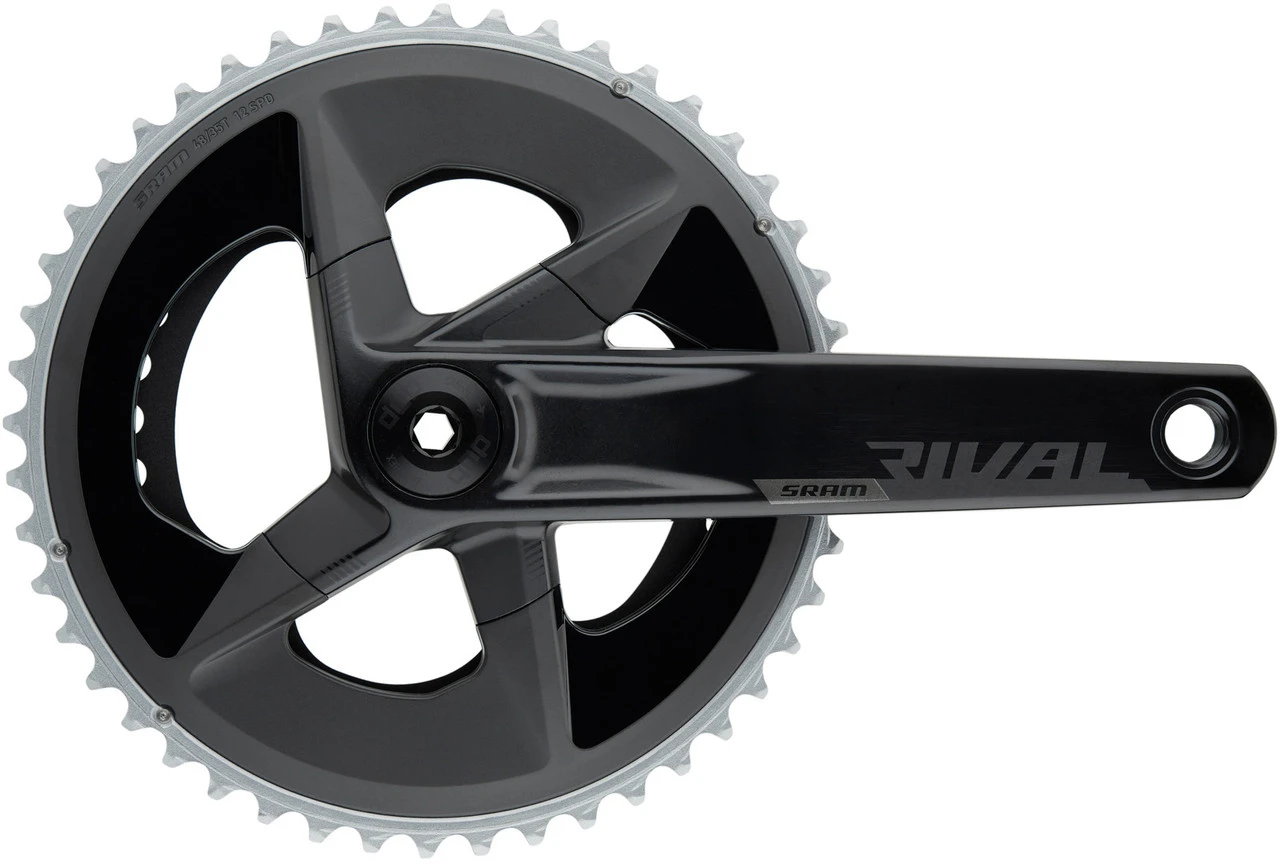 SRAM Rival DUB 2x12-fach Kurbelgarnitur 2 SRAM Rival DUB 2x12-fach Kurbelgarnitur – Bild 2