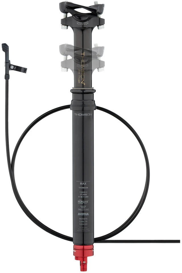 THOMSON Covert Black 60 Mm Sattelstütze 1 THOMSON Covert Black 60 Mm Sattelstütze