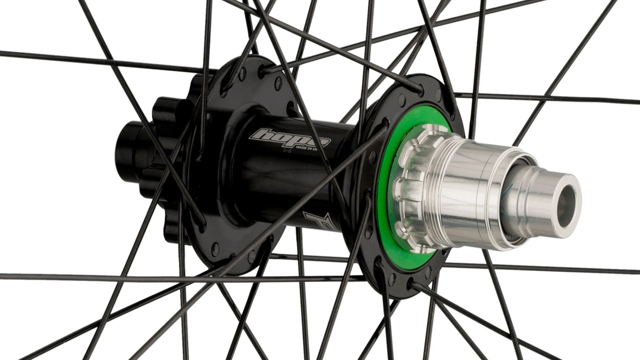 HOPE Pro 4 + Fortus 23 Disc 6-Loch 29" Boost Laufradsatz 5 HOPE Pro 4 + Fortus 23 Disc 6-Loch 29" Boost Laufradsatz – Bild 5