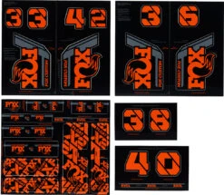 Fox Racing Shox Fork And Shock Decal Kit Aufklebersatz Ab Modell 2021