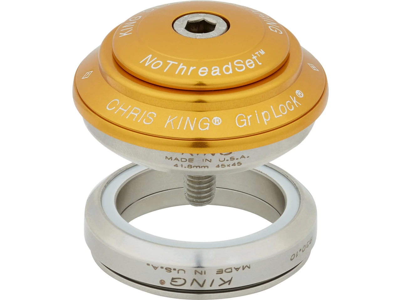 Chris-king DropSet 4 IS42/28,6 - IS42/30 GripLock Steuersatz 1 Chris-king DropSet 4 IS42/28,6 - IS42/30 GripLock Steuersatz